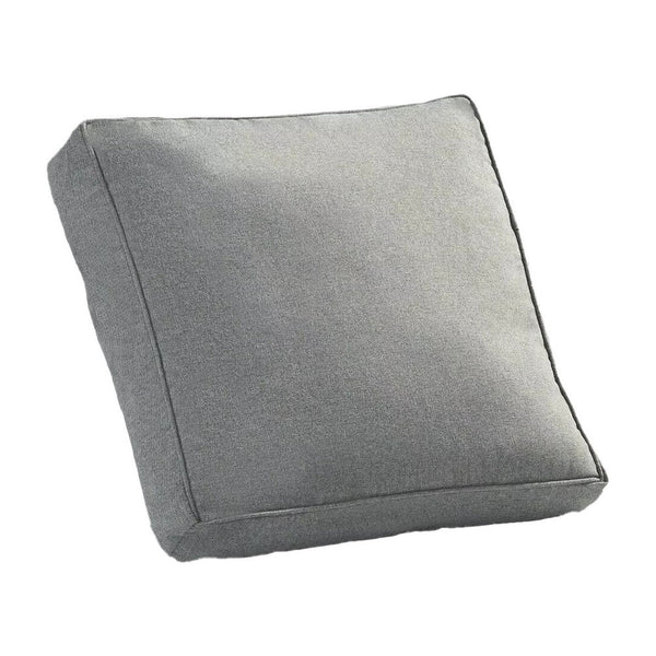 Tenny Decorative Pillow Set of 2, Modern Charcoal Gray, 18 Inch Square -BM335143