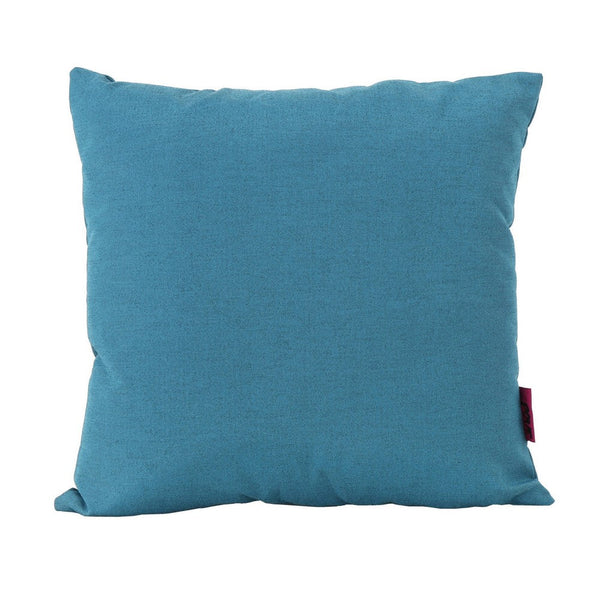 Lomi Decorative Pillow Set of 2, Contemporary Teal Blue, 18 Inch -BM335148