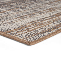 Ina 5 x 7 Outdoor Small Area Rug, Handcrafted Details, Woven Gray -BM335150
