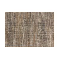 Ina 5 x 7 Outdoor Small Area Rug, Handcrafted Details, Woven Gray -BM335150