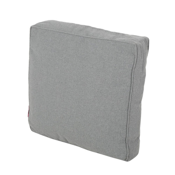 Tenny Outdoor Decorative Pillow Set of 2, Light Gray 18 Inch Square -BM335157