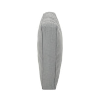 Tenny Outdoor Decorative Pillow Set of 2, Light Gray 18 Inch Square -BM335157