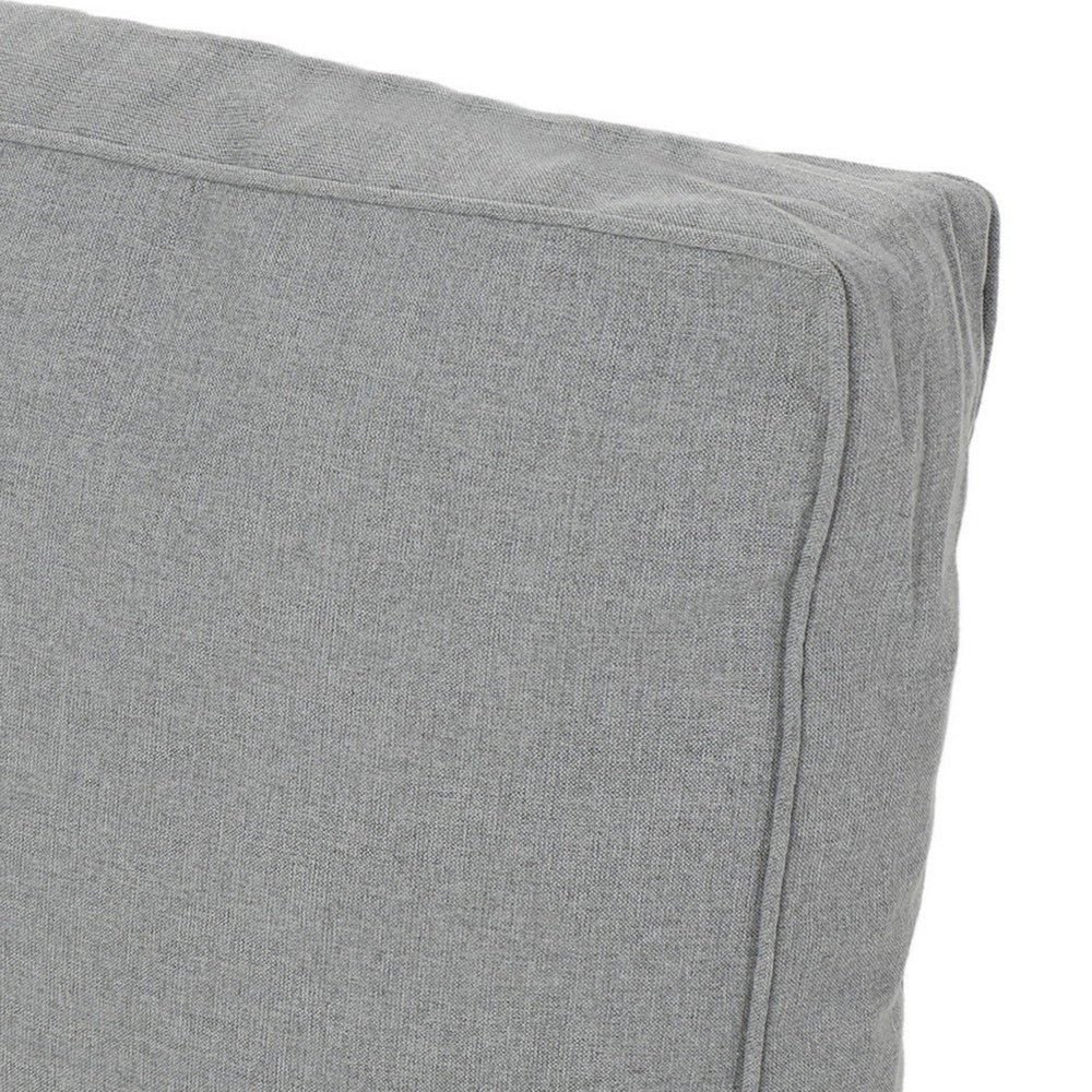 Tenny Outdoor Decorative Pillow Set of 2, Light Gray 18 Inch Square -BM335157