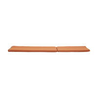 Pina Cushion for Outdoor Chaise Lounger, Waterproof Orange, 79 Inch -BM335352