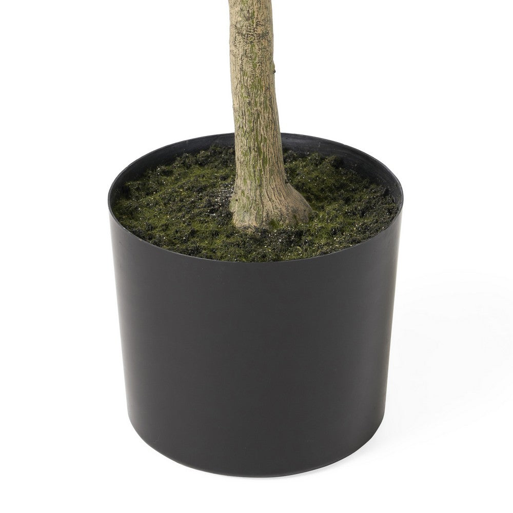 Vina Artificial Olive Tree, Realistic Green Silk Leaves, 47 Inch -BM335464
