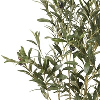 Vina Artificial Olive Tree, Realistic Green Silk Leaves, 47 Inch -BM335464