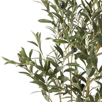 Vina Artificial Olive Tree, Realistic Green Silk Leaves, 47 Inch -BM335464