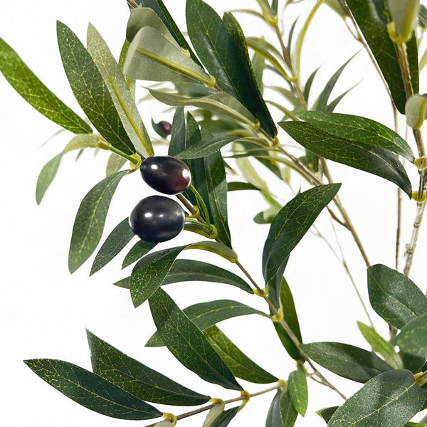 Vina Artificial Olive Tree, Realistic Green Silk Leaves, 59 Inch -BM335465