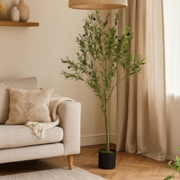 Vina Artificial Olive Tree, Realistic Green Silk Leaves, 59 Inch -BM335465