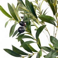 Vina Artificial Olive Tree, Realistic Green Silk Leaves, 71 Inch -BM335466