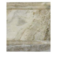 Honx Foyer Accessory Tray, Raised Lip Edges, 14 Inch Beige Marble -BM335603