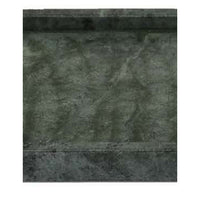 Honx Foyer Accessory Tray, Raised Lip Edges, 14 Inch Dark Green Marble -BM335604