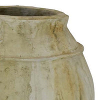 Sye Garden Planter, 23 Inch Round Shape Pot, Earthy Beige Terracotta -BM335614