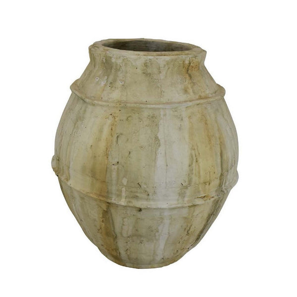 Sye Garden Planter, 23 Inch Round Shape Pot, Earthy Beige Terracotta -BM335614
