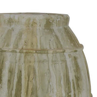 Sye Garden Planter, 29 Inch Tall Round Pot, Earthy Beige Terracotta -BM335615