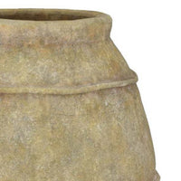 Lia Garden Planter, 29 Inch Tall Round Pot, Earthy Brown Terracotta -BM335618