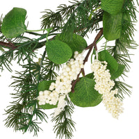 Nivo Decorative Garland, 62 Inch, Faux Berry, Green Polyester -BM335718