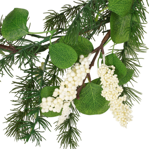 Nivo Decorative Garland, 62 Inch, Faux Berry, Green Polyester -BM335718