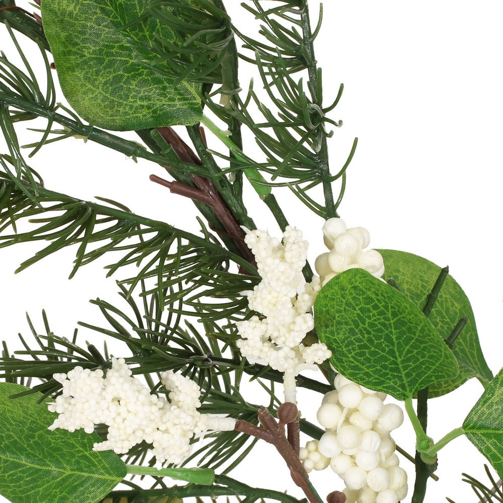 Nivo Decorative Garland, 62 Inch, Faux Berry, Green Polyester -BM335718