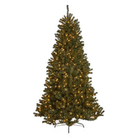 Doru Faux Christmas Tree, 7 Foot Tall, Green Branches 500 Clear LEDs -BM335742