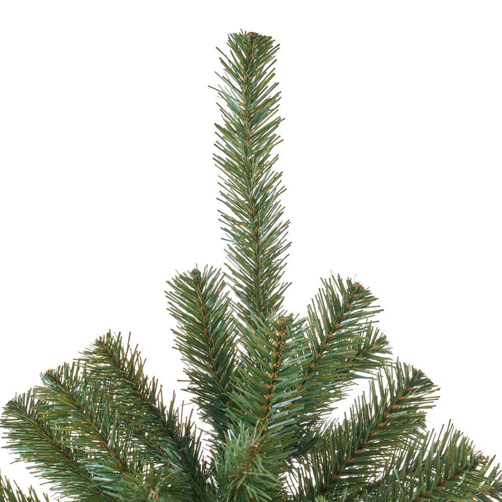 Doru Faux Christmas Tree, 7 Foot Tall, Unlit Dark Green Branches -BM335743