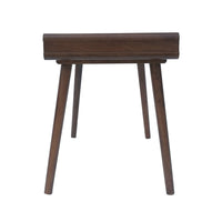 Writing Desk with 1 Storage Drawer, 40 Inch, Farmhouse Brown Wood -BM335799