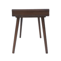 Writing Desk with 1 Storage Drawer, 40 Inch, Farmhouse Brown Wood -BM335799