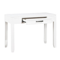 Thiem Writing Laptop Desk, 1 Drawer, White Veneer, 42 Inch -BM335961