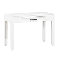 Thiem Writing Laptop Desk, 1 Drawer, White Veneer, 42 Inch -BM335961