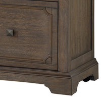 Luon File Cabinet, 1 Drawer, Dark Oak Brown Veneer, 24 Inch -BM335970