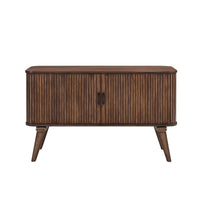 Manny Sideboard Buffet Console, 2 Drawers, Shelves and Doors, Brown -BM336052