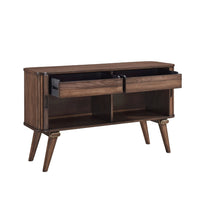 Manny Sideboard Buffet Console, 2 Drawers, Shelves and Doors, Brown -BM336052
