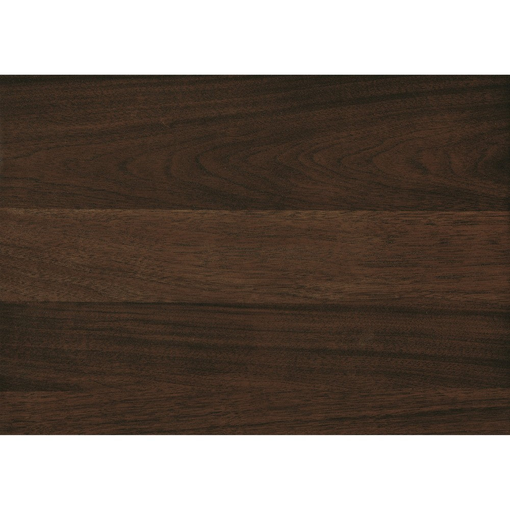 Manny Dining Table with Picnic Style Trestle Base, Walnut Wood 71 Inch -BM336053
