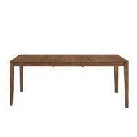 Nate Dining Table w Butterfly Leaf, Walnut Wood Extension 60- 77 Inch -BM336059