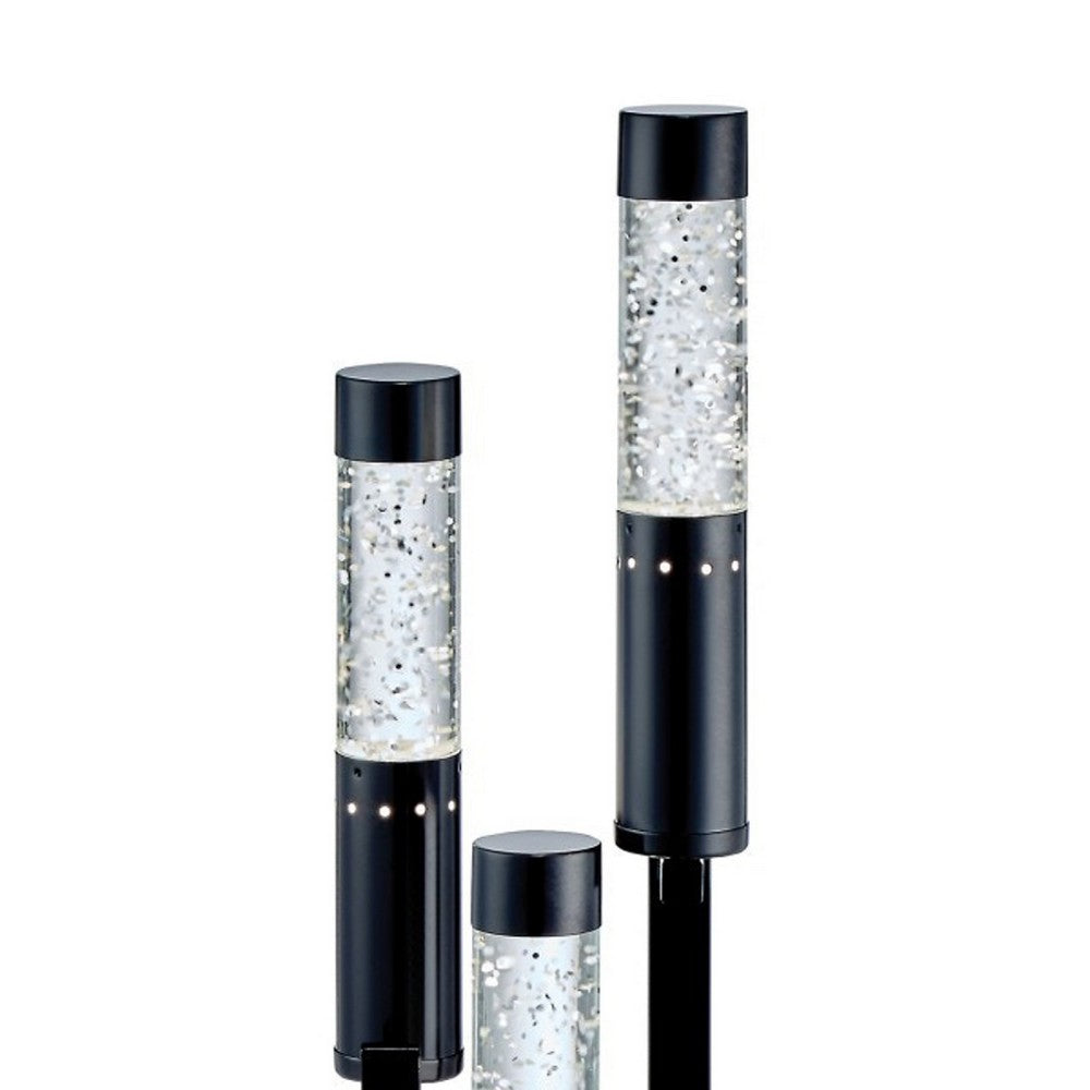 Rachel Table Lamp, Ripple Light Glass Tube, Cappuccino Brown 31 Inch -BM336079