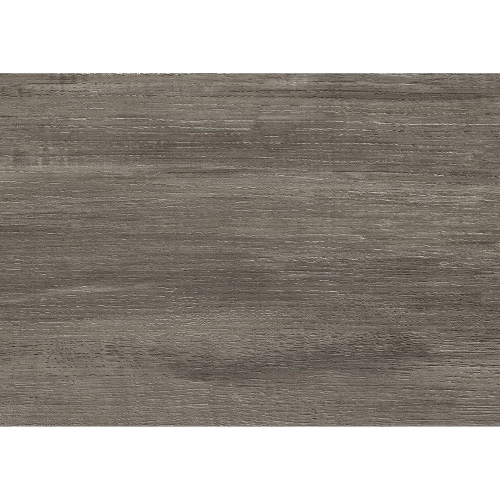 Rie 2 Drawer Nightstand, 26 Inch, Weathered Gray Melamine Laminate -BM336309