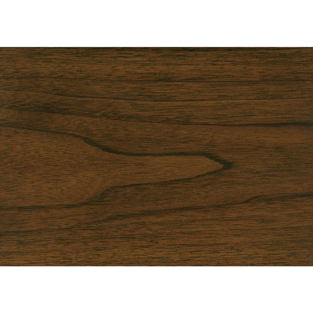 Voz Side End Table, Drawer and Open Shelf, Walnut Brown, Black 22 Inch -BM336362