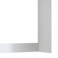 Vedz Wall Mount Walk in Closet, 1 Shelf w Hanging Rod, White Melamine -BM337084