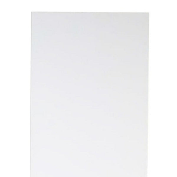Ely Slim Closet Cabinet, 3 Drawers, 71 Inch, White Melamine and Wood -BM337102