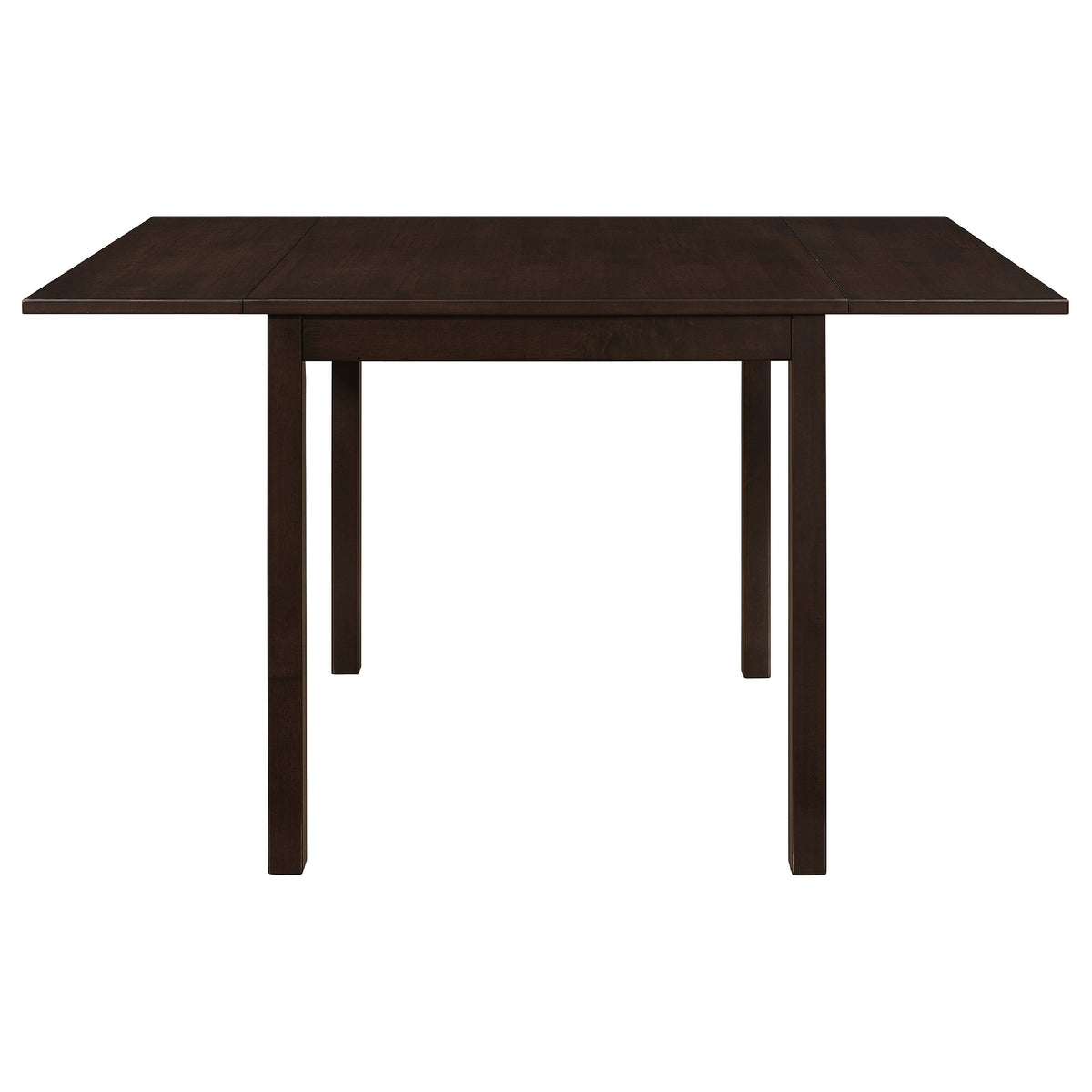 Elso 4pc Dining Set, Table w Drop Leaf, Brown, 3 Lattice Style Chair