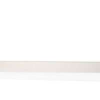 Sok LED Dresser Mirror, White High Gloss Finish, Rectangular 37 Inch - BM337958