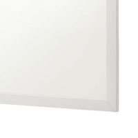 Dex Rectangular Dresser Mirror, Non-Beveled Glass, White Wood-Melamine - BM338142