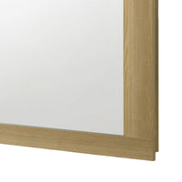 Hyle Rectangular Dresser Mirror, Italian-Inspired Design, Brown Wood - BM338145