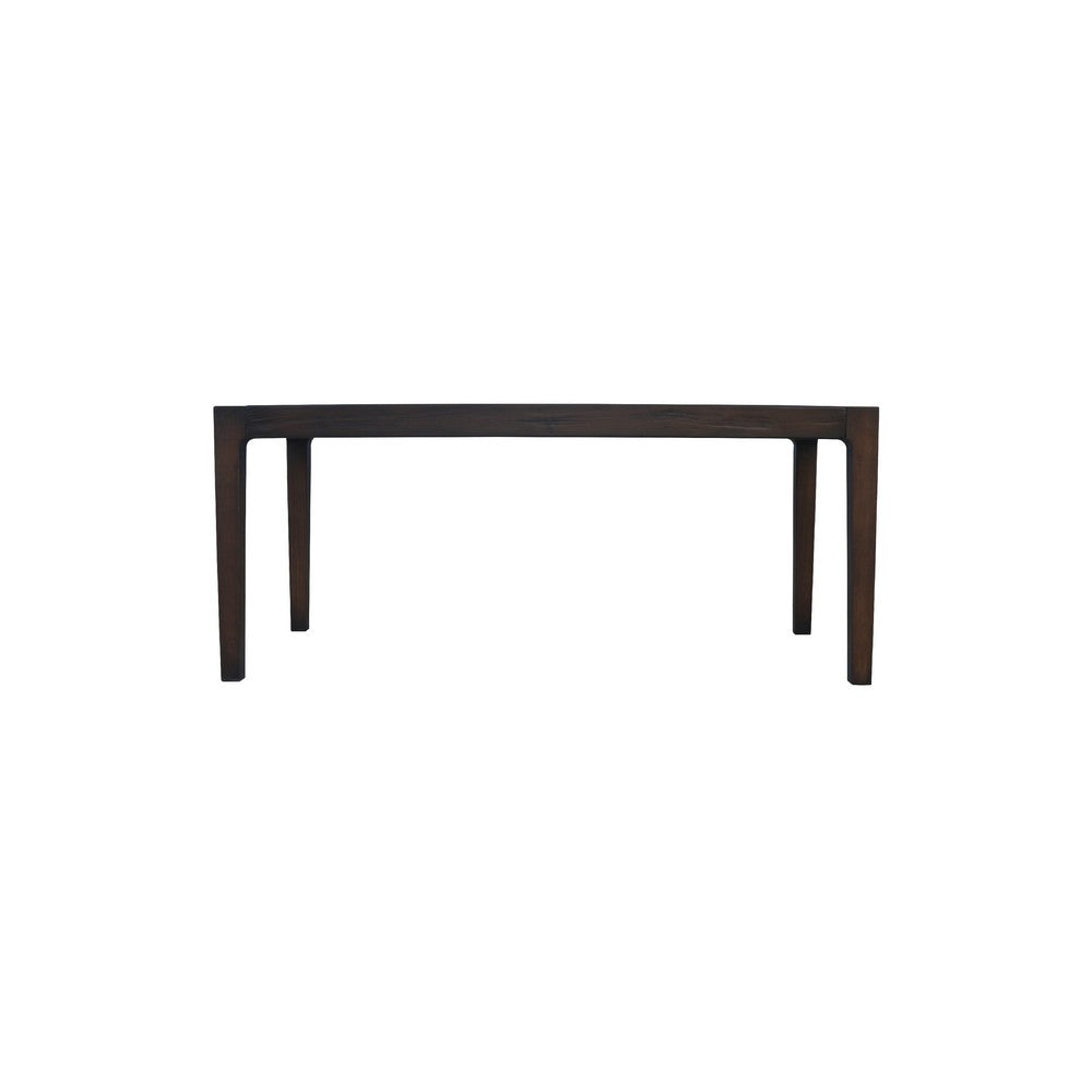 Geni Dining Table | 71" Rectangular Top | Parsons Style Java Gray - BM338176