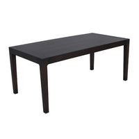 Geni Dining Table | 71" Rectangular Top | Parsons Style Java Gray - BM338176