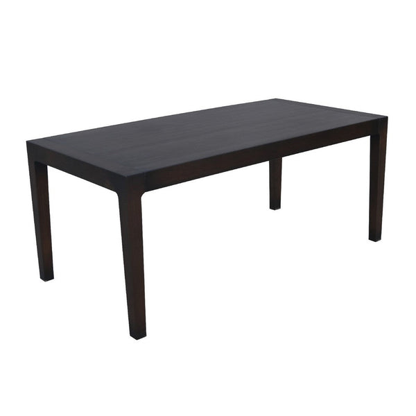 Geni Dining Table | 71" Rectangular Top | Parsons Style Java Gray - BM338176