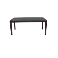 Geni Dining Table | 71" Rectangular Top | Parsons Style Java Gray - BM338176
