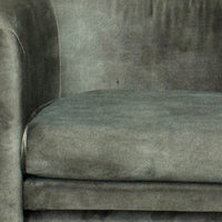 Gela Dining Chair, Three Legged Barrel Accent Sides, Rainforest Green - BM338209
