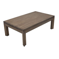 Moa Coffee Table, 54 Inch Rectangular Top, Antique Natural Brown - BM338218