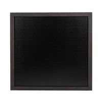 Cid Exie Mirror, 39 Inch Matte Brown Veneer Frame, Silver Accents - BM338249